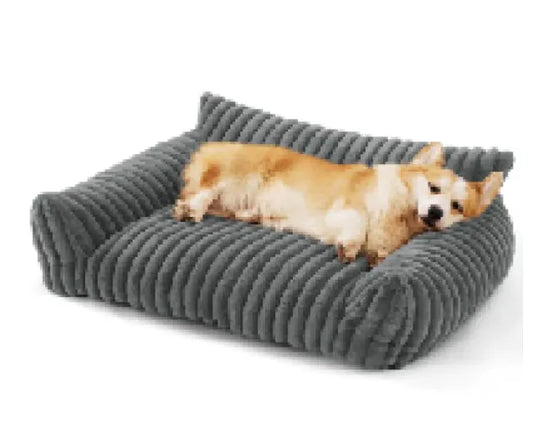 Orthopaedic Calming Pet Bed – Anxiety Relief & Joint Support for Dogs - Paw and Balance