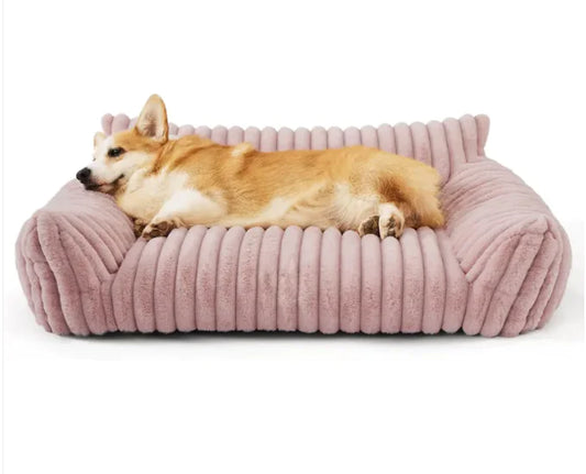 Orthopaedic Calming Pet Bed – Anxiety Relief & Joint Support for Dogs - Paw and Balance